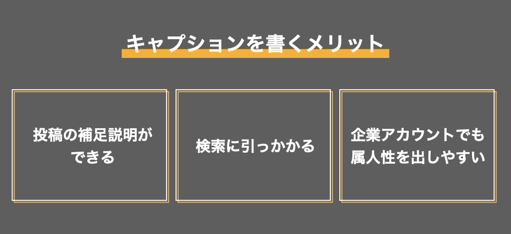 今更聞けないinstagramのキャプションって 書き方のコツも Sakiyomi